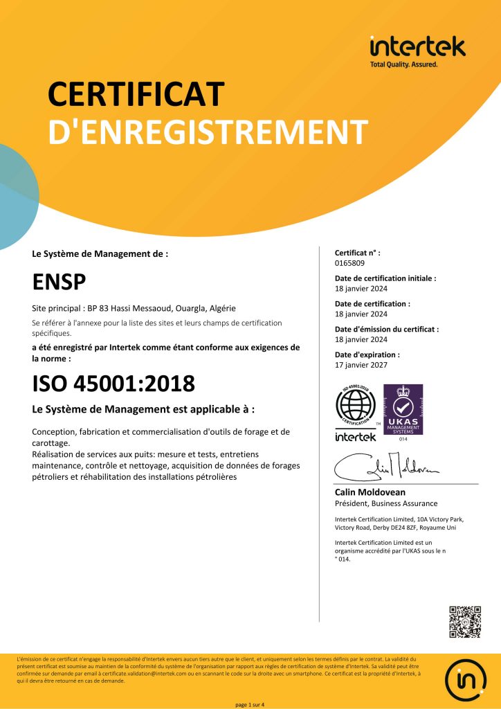 ISO 45001:2018